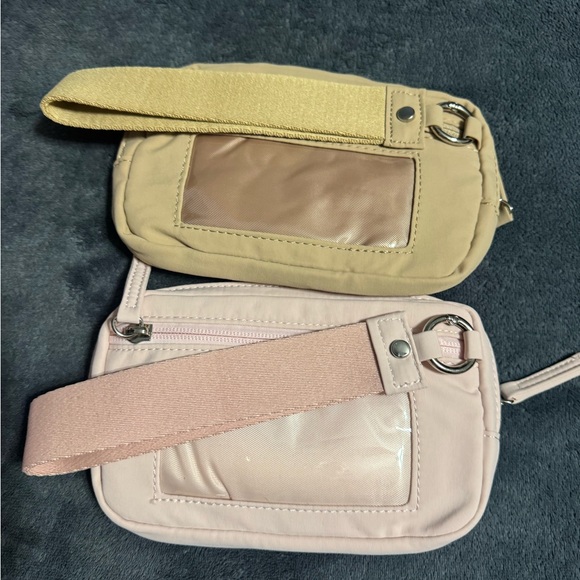 Westbronco Elegant Pink and khaki  Quilted Shoulder Bag and wallets - Picture 8 of 8